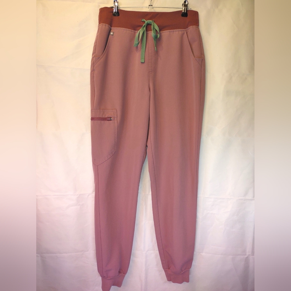 Figs Mineral Mauve High Waisted Zamora Jogger